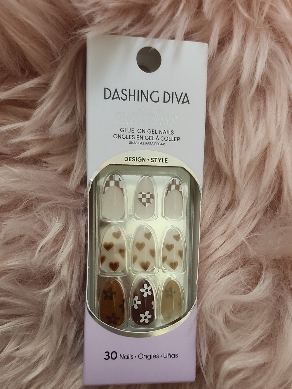 Brand New DASHING DIVA NAIL BLISS FALSE NAILS-M